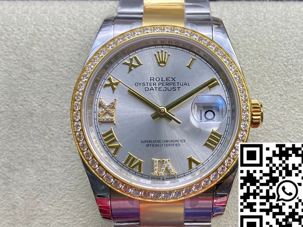 Diamond-set Factory Bezel Rolex Datejust M126283RBR-0018 EW 0601